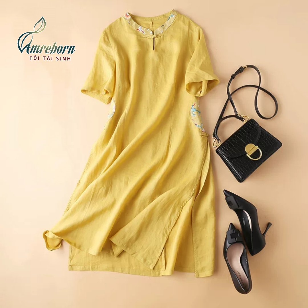 váy suông sát nách dáng dài 3 màu mềm mại | Shopee Việt Nam