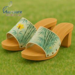 Guốc mộc Gió Tre (Mộc bản)
