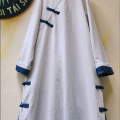 Váy áo dài Mộng Hạc Thiền Lam