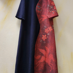 Áo dài Tết - Hồng Mã An Ba