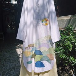 Váy áo linen tưng dáng suông Nắng mới- BST Mẹ vắng nhà ngày bão